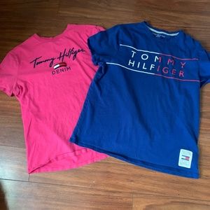 Two Men’s Tommy Hilfiger Tshirts